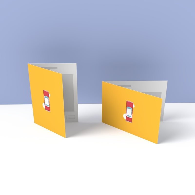 Dépliants 1 Pli Simple - Image 3