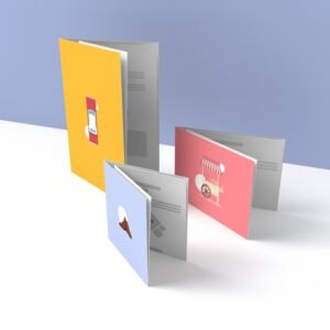 Dépliants 2 Plis Croisés