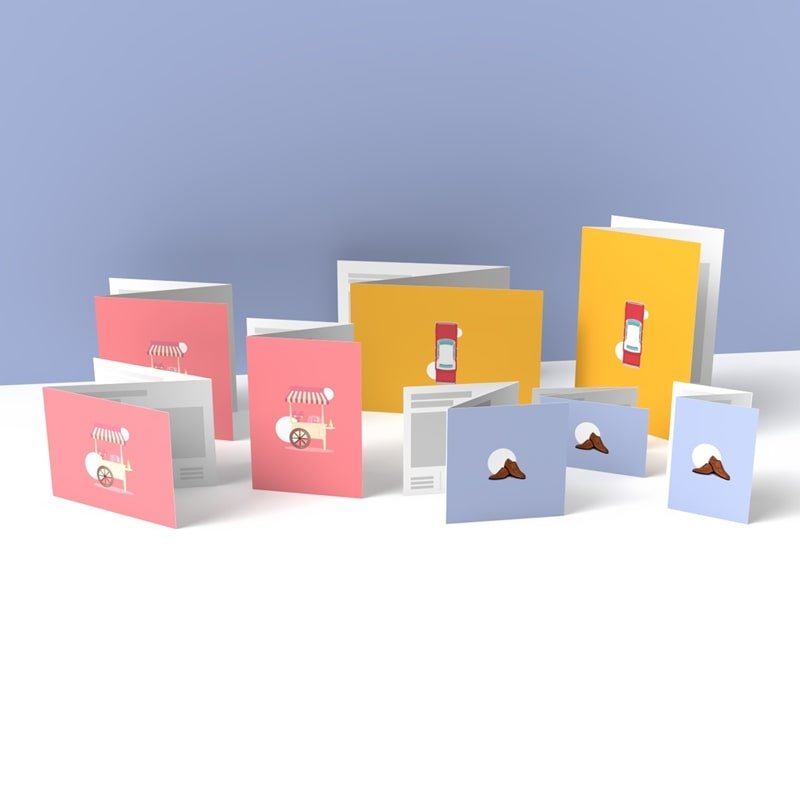 Dépliants 2 Plis Roulés - Image 2