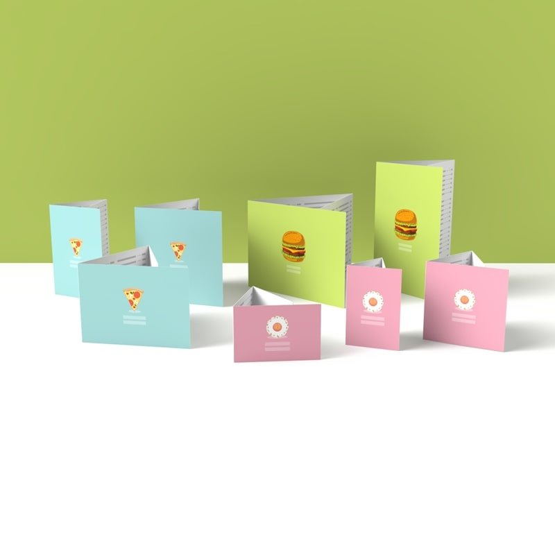 Menus Dépliant 2 Plis - Image 3