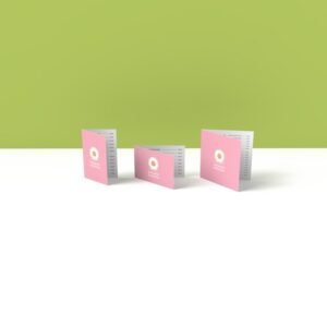 Alternative view of Menus Dépliants 1 Pli